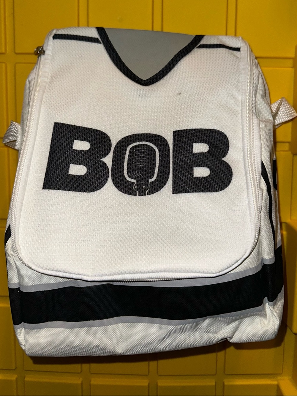 La Kings White and Black Men’s Backpack